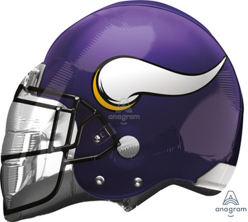 21"A Sports Football Helmet Minnesota Vikings Pkg (5 count)