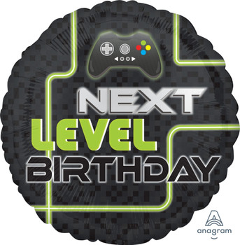 18"A Birthday Level Up Game Pkg (5 count)