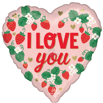 18"A I Love You Berry Much Pkg (5 count)