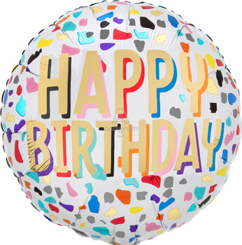 18"A Happy Birthday Confetti Pkg (5 count) 18"A Happy Birthday Confetti Pkg (5 count)