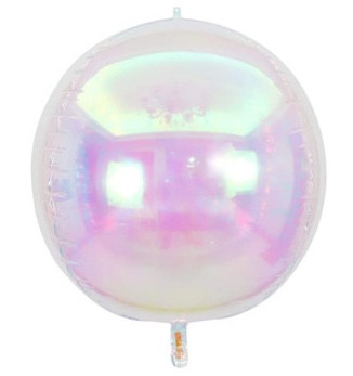 32"B Sphere Iridescent flat (5 COUNT)