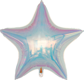 32"B Star Iridescent Pkg (5 COUNT)