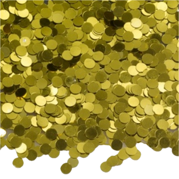 Confetti Dots Gold 4 oz (1 count)