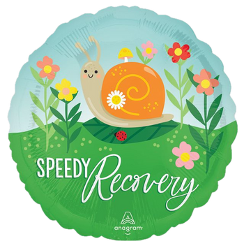 18"A Get Well Speedy Recovery flat (10 count)