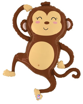 33"S Animal Monkey Jungle Body Pkg (5 count)