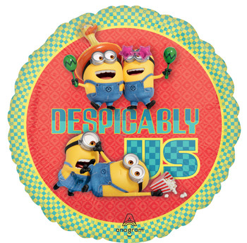 18"A Despicable (Us) Me Minion Group Pkg (5 count)