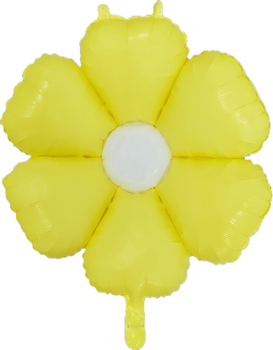 20"B Flower Daisy Pastel Yellow Air Filled Pkg (10 count)