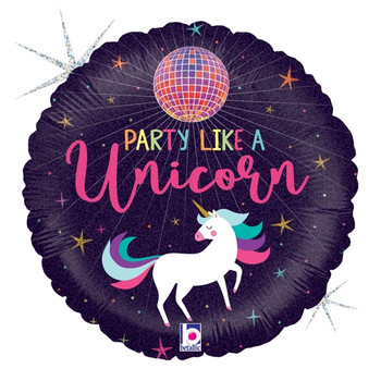 18"S Unicorn Party Pkg  (5 count)