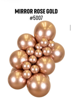 12"K Mirror Rose Gold XL BAG (250 count)