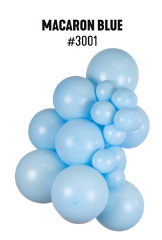 12"K Macaron Blue (100 count)