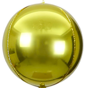 70"B Sphere Gold flat (1 count)