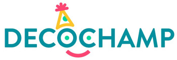 30"D Deco Star Point Rose Gold Pkg (5 count)