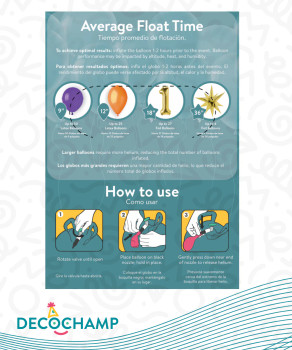 Deco Helium Jumbo Tank - 12.71 cubic ft³ (1 COUNT)