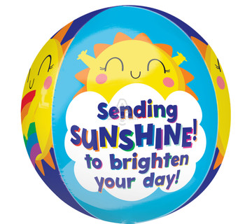 16"A Sending You Sunshine Orbz Pkg (5 COUNT)