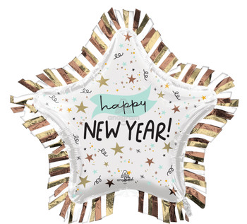28"A Happy New Year Star Fringe Border Pkg (5 count) 28"A Happy New Year Star Fringe Border Pkg (5 count)
