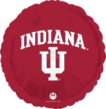 18"A Sports Football Indiana University flat (10 count)