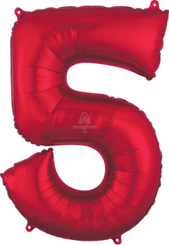 34"A Red 5 Pkg (1 count)
