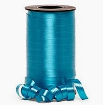 3/8" Curling Ribbon Turquoise (1 count)