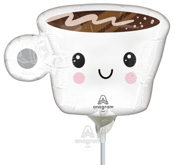 12"A Expresso Coffee Cup Sippy Friends Air-Fill flat (10 count)