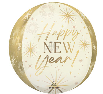 16"A Happy New Year Soiree Orbz Pkg (5 count)