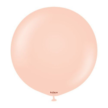 36"K Macaron Salmon (2 count)