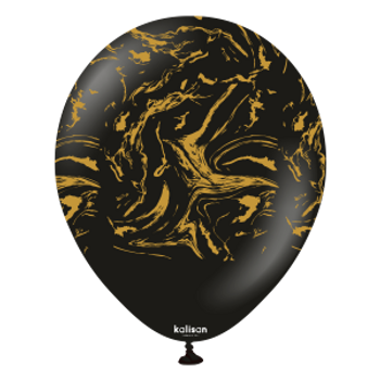 12"K Space Nebula Prints Black w. Gold (25 count)