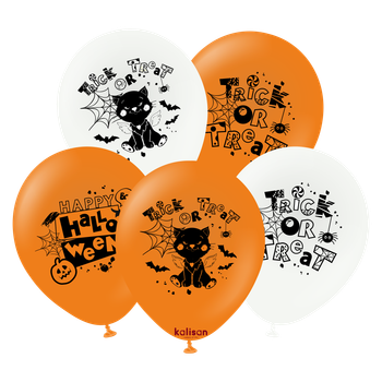 12"K Halloween Happy Halloween Trick or Treat Assortment  (25 count)
