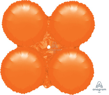 13"A MagicArch Small Orange Metallic flat (5 count)