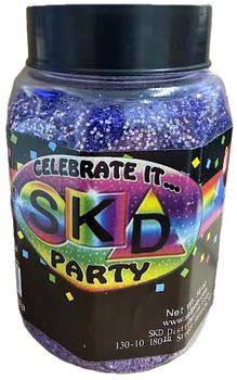 Glitter Periwinkel 16oz. Jar  (1 count)