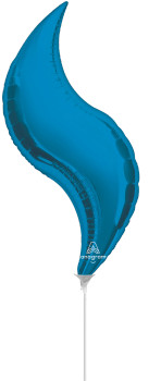 19"A Curve Blue flat (5 count)