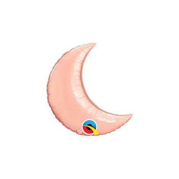 9"Q Crescent Moon Rose Gold flat (10 COUNT)