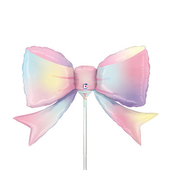 14"S Bow Multi Color Mini Air-Filled Pkg (10 count)