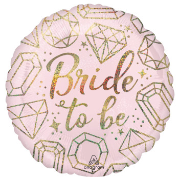 18"A Bride To Be Diamonds Pkg (5 count)