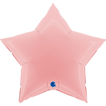 36"S Star Matte Pink Pkg (5 COUNT)