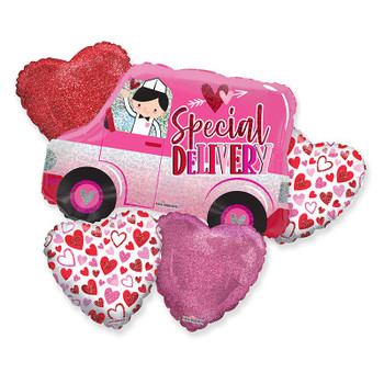 Bouquet Special Delivery Of Love Pkg (1 count)