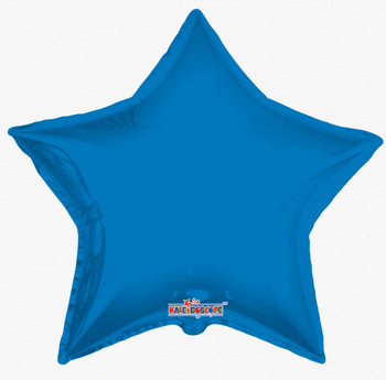 36"C Star Royal Blue flat (5 COUNT)