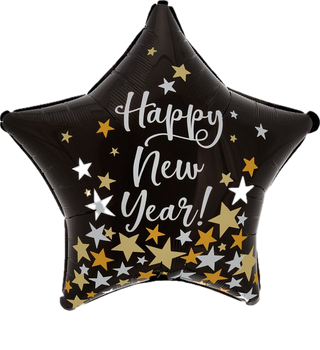 18"A Happy New Year's Celebration flat (10 count)