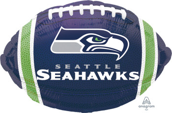 18"A Sports Football Seattle Seahawks flat (10 count)