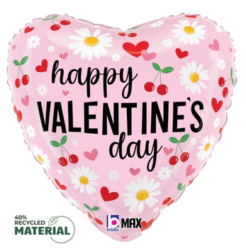 18"S Happy Valentine's Day Cherries Pkg (5 count)