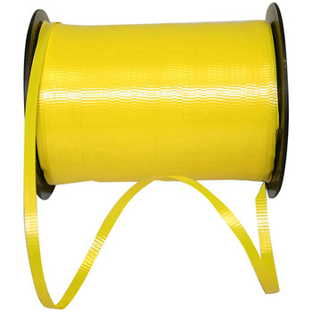 3/16" Curling Ribbon Yellow Lemon Fiesta (1 count)