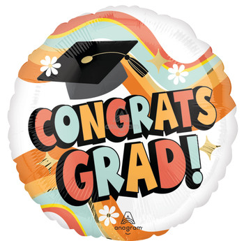 18"A Congrats Grad Groovy Pkg (5 count)