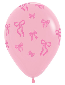 11"S Pretty Bow Latex Asst. (50 count)