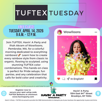 Tuftex Tuesday Class with WOWLOONS