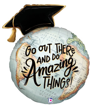 28"S Grad Amazing Things Globe Pkg (5 count)