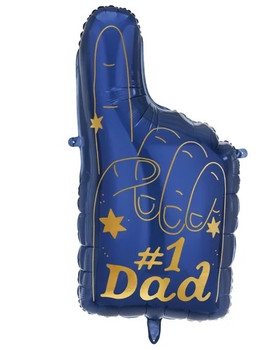 34"P #1 Dad Hand Pkg (1 count)