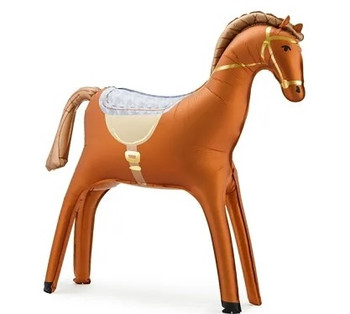 35"P Animal Horse Body Brown Pkg (1 count)