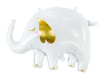 26"P Elephant White Pkg (1 COUNT)
