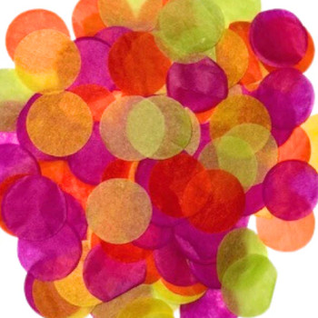 Confetti Circles, Paper Multi Neon (1 count)