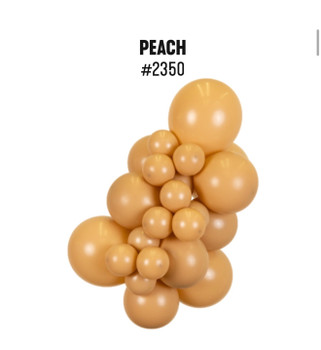 12"K Peach Standard (100 count)