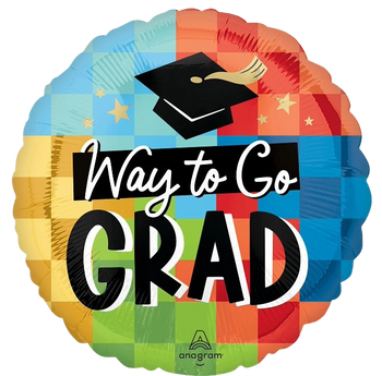 18"A  Diploma Check! Way to Go Grad Pkg (5 COUNT)